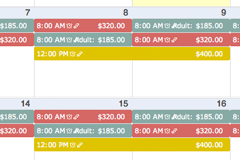 Visual calendar