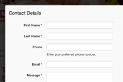 Contact form